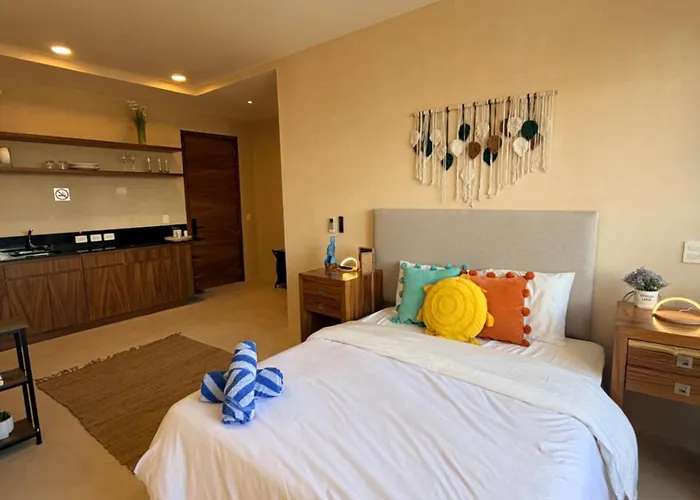 Nuevo Estudio Con Rooftop Y Alberca Cerca De La 5a Av Y Playa *